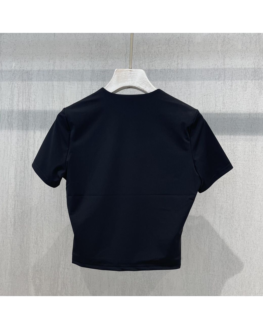 Alexander Wang Black Sculpted Jersey Baby T-Shirt