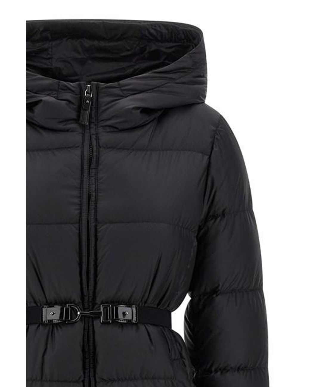 Max Mara Black The Cube Seipar Down Jacket