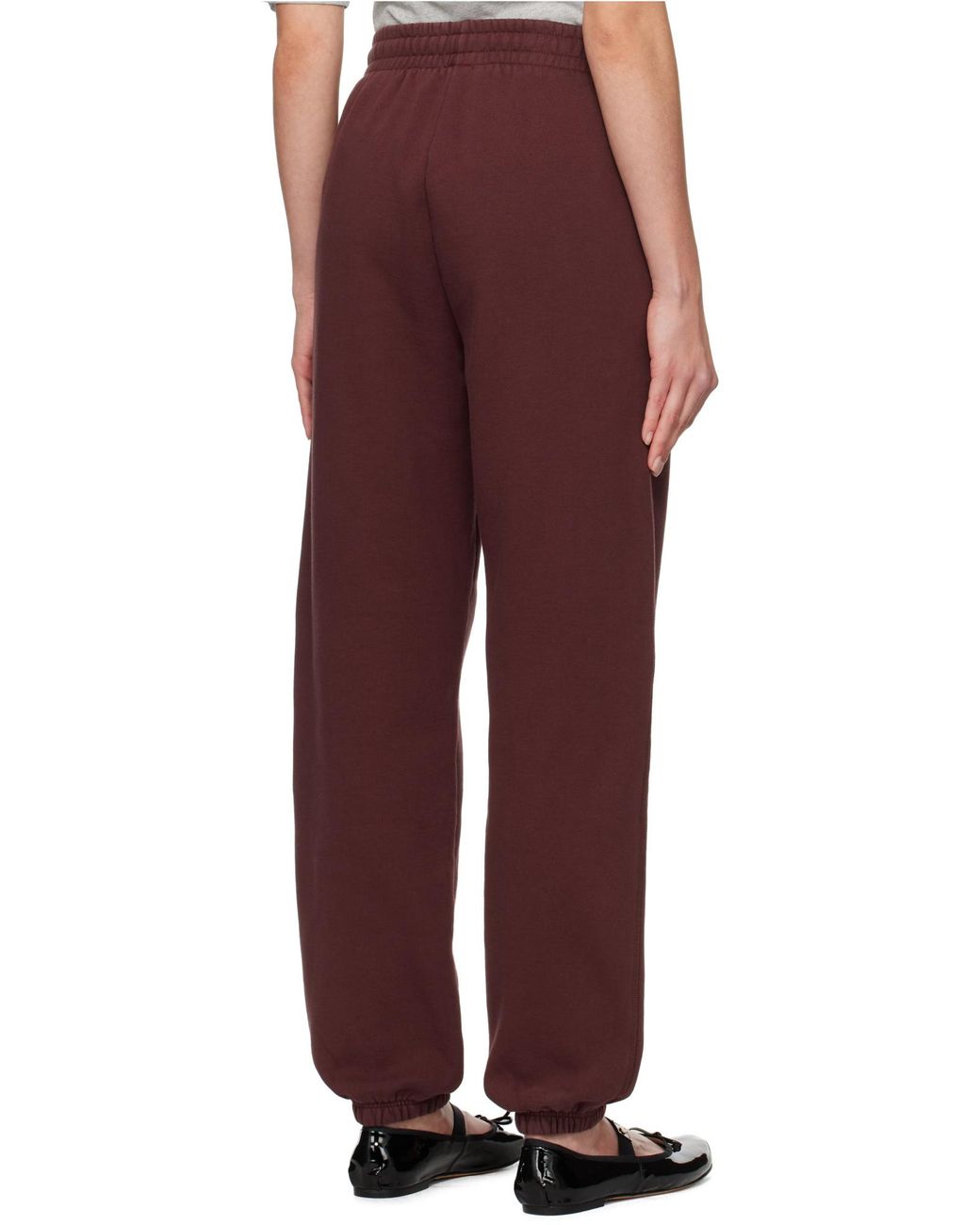 Anine Bing Purple Karter Jogger Pants