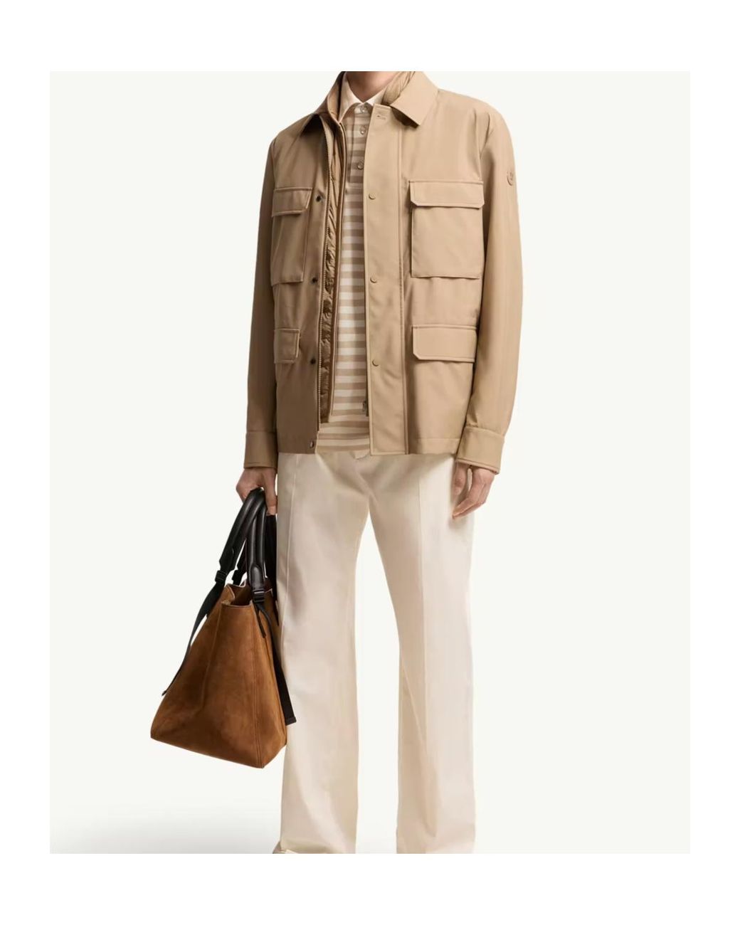 Moncler Natural Exmoor -In-1 Down Field Jacket for men