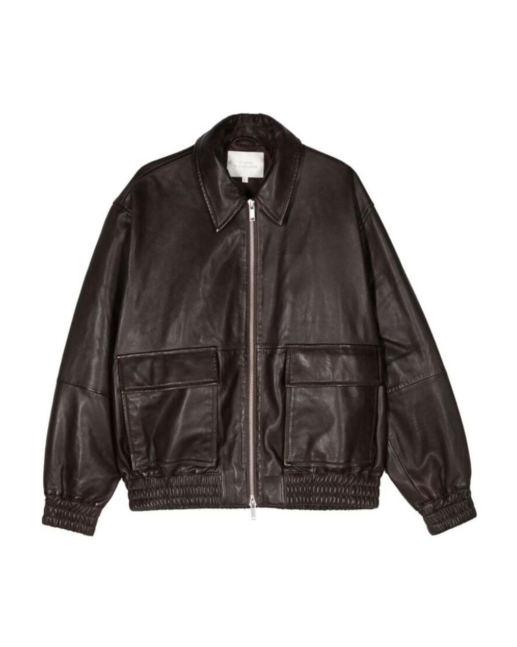 Studio Nicholson Black Piston Zip-Up Jacket for men
