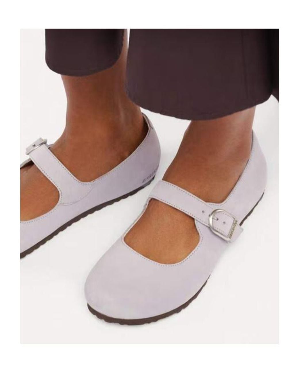 Birkenstock White Santa Clarita Mary Jane Shoes