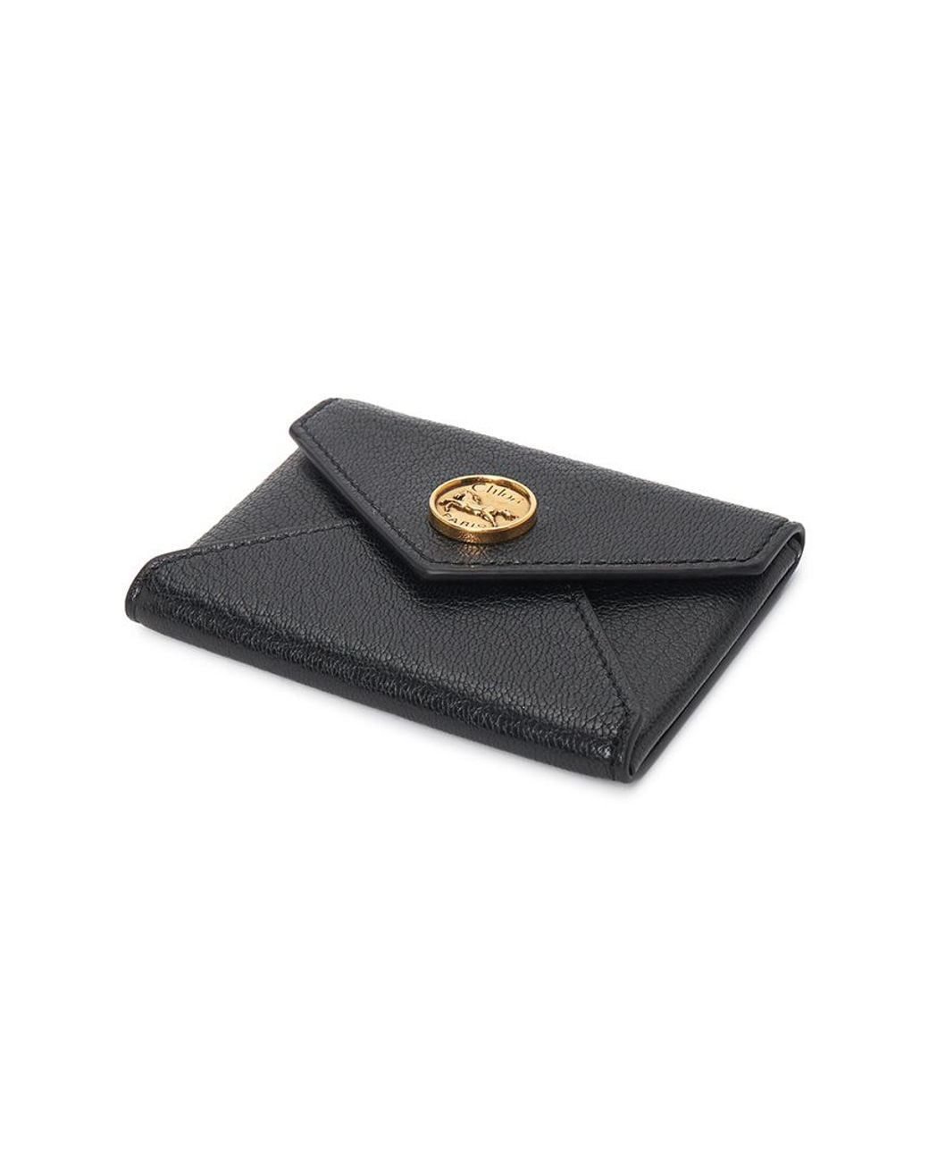 Chloé Black Chloé Envelope Card Holder Wallet