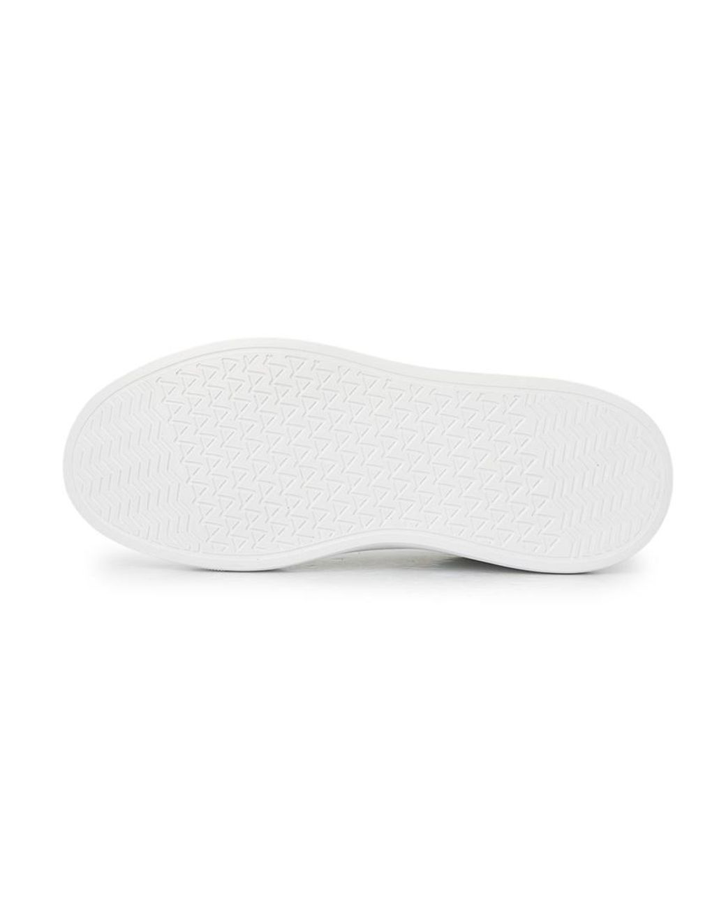 Bally White Lace-Up Sneakers