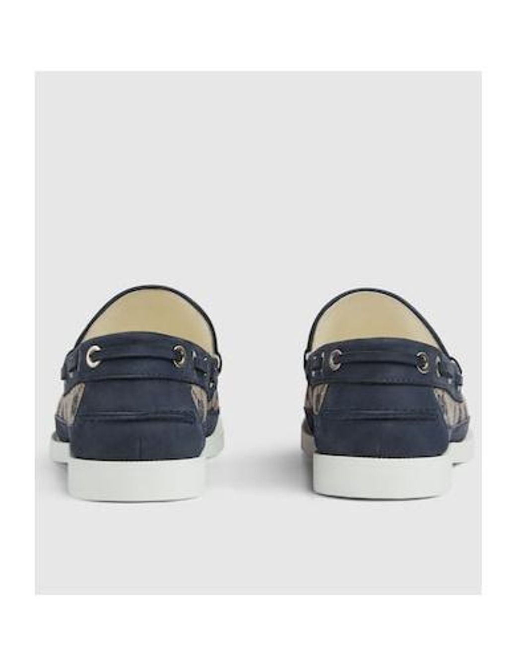 Gucci Gray Original Gg Loafers for men