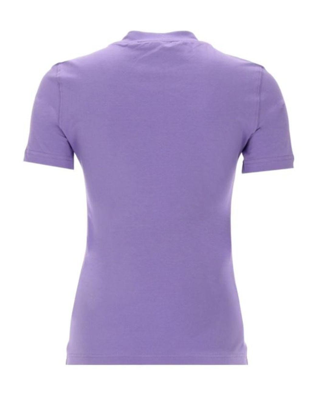 Versace Purple Jeans Couture T-Shirt Con Logo