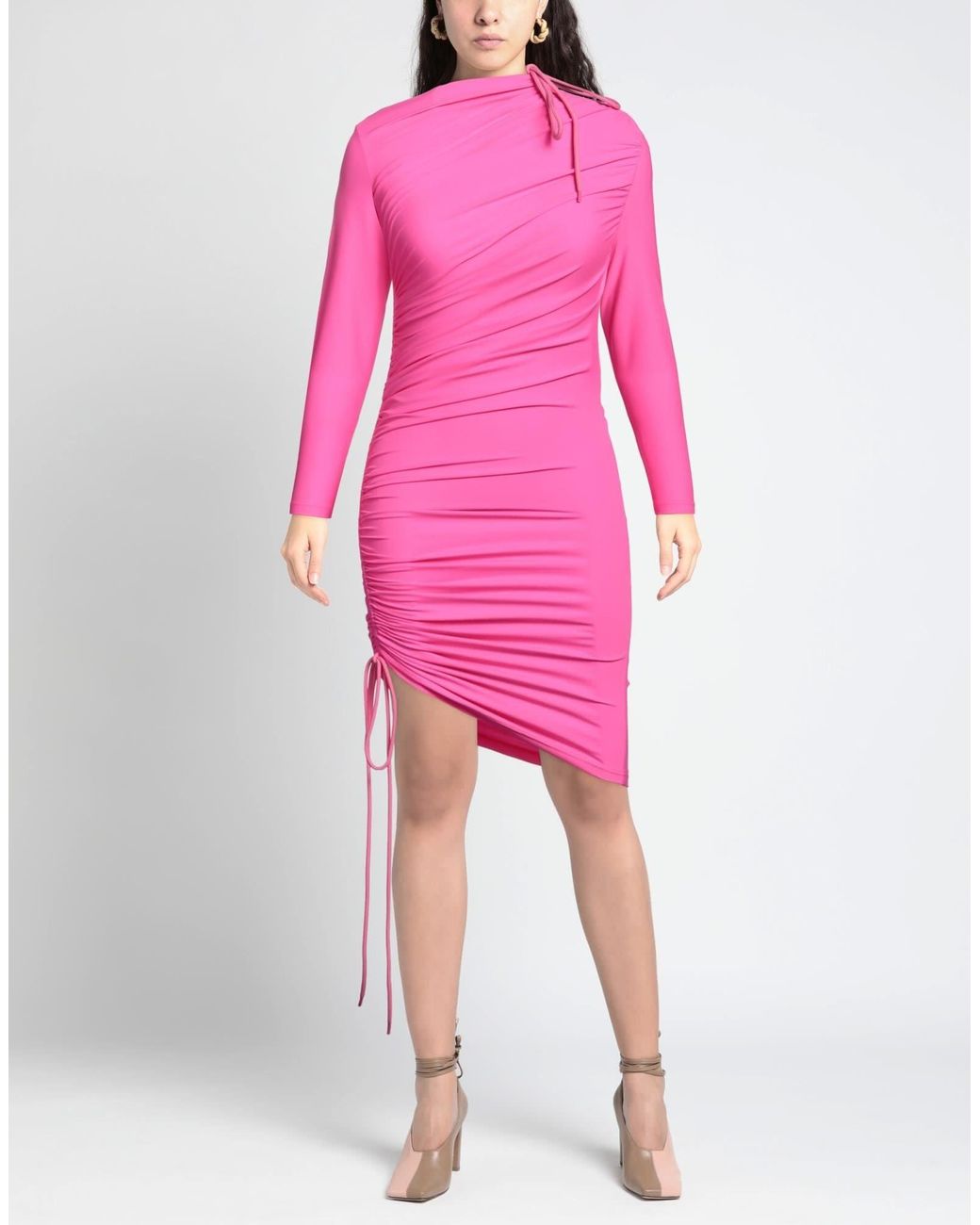 Balenciaga Pink Bodycon Dress