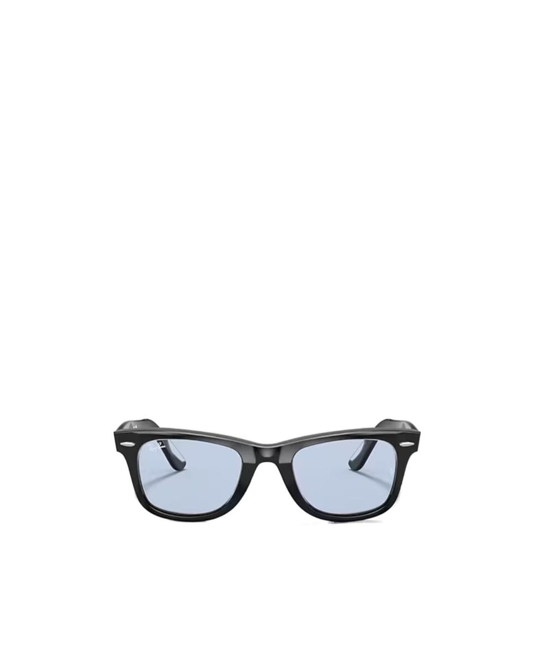 Ray-Ban White Wayfarer-Frame Sunglasses for men