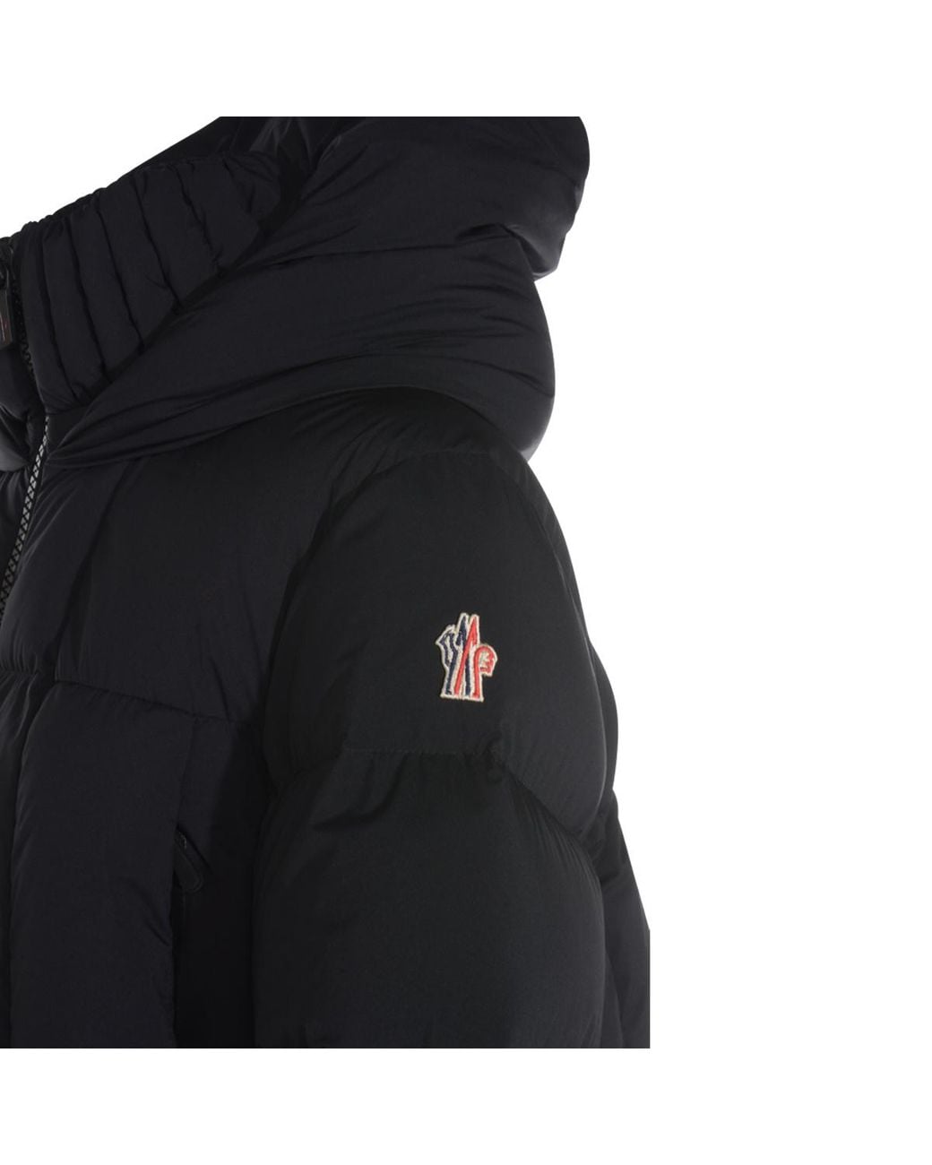 Moncler Blue Grenoble Hooded Down Jacket