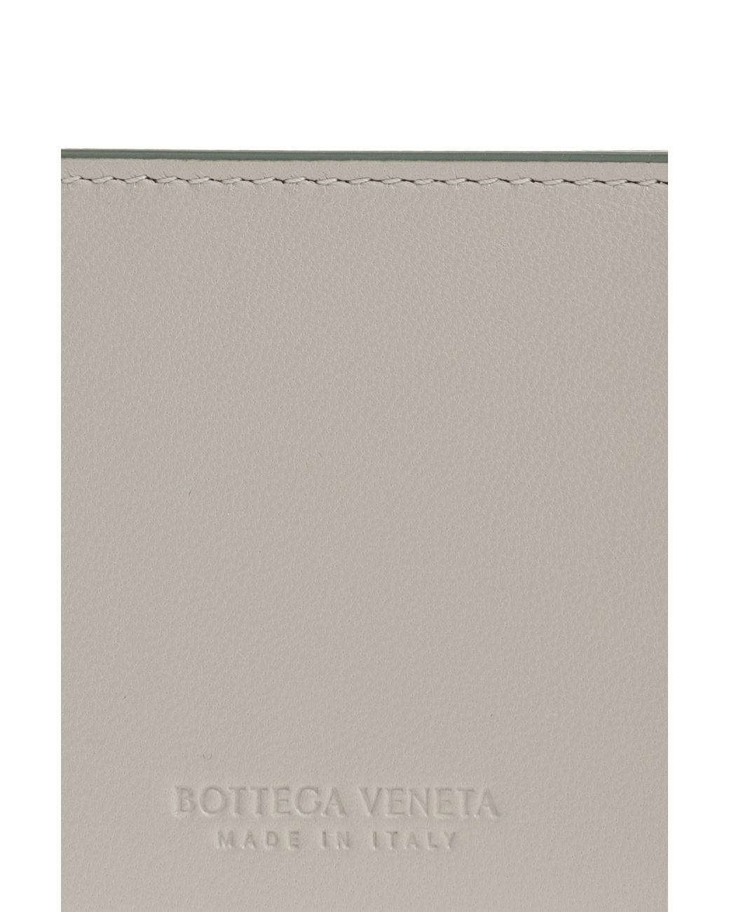 Bottega Veneta Gray Cassette Credit Card Case