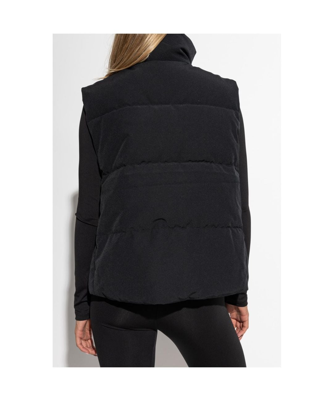 Canada Goose Black Grandview Cropped Gilet