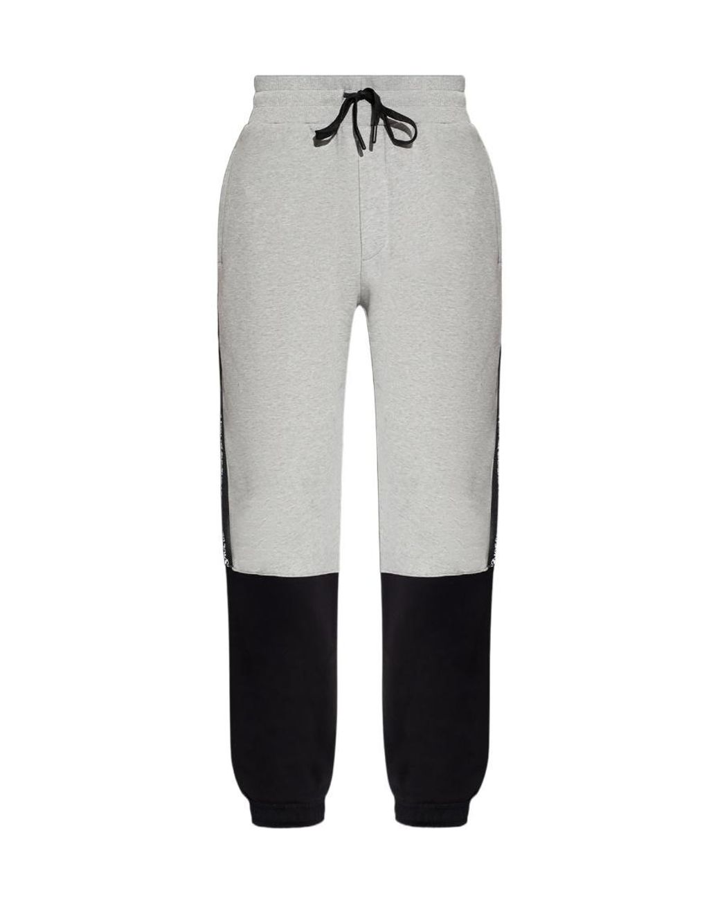 Versace Jeans White Couture Two-Tone Track Pants for men