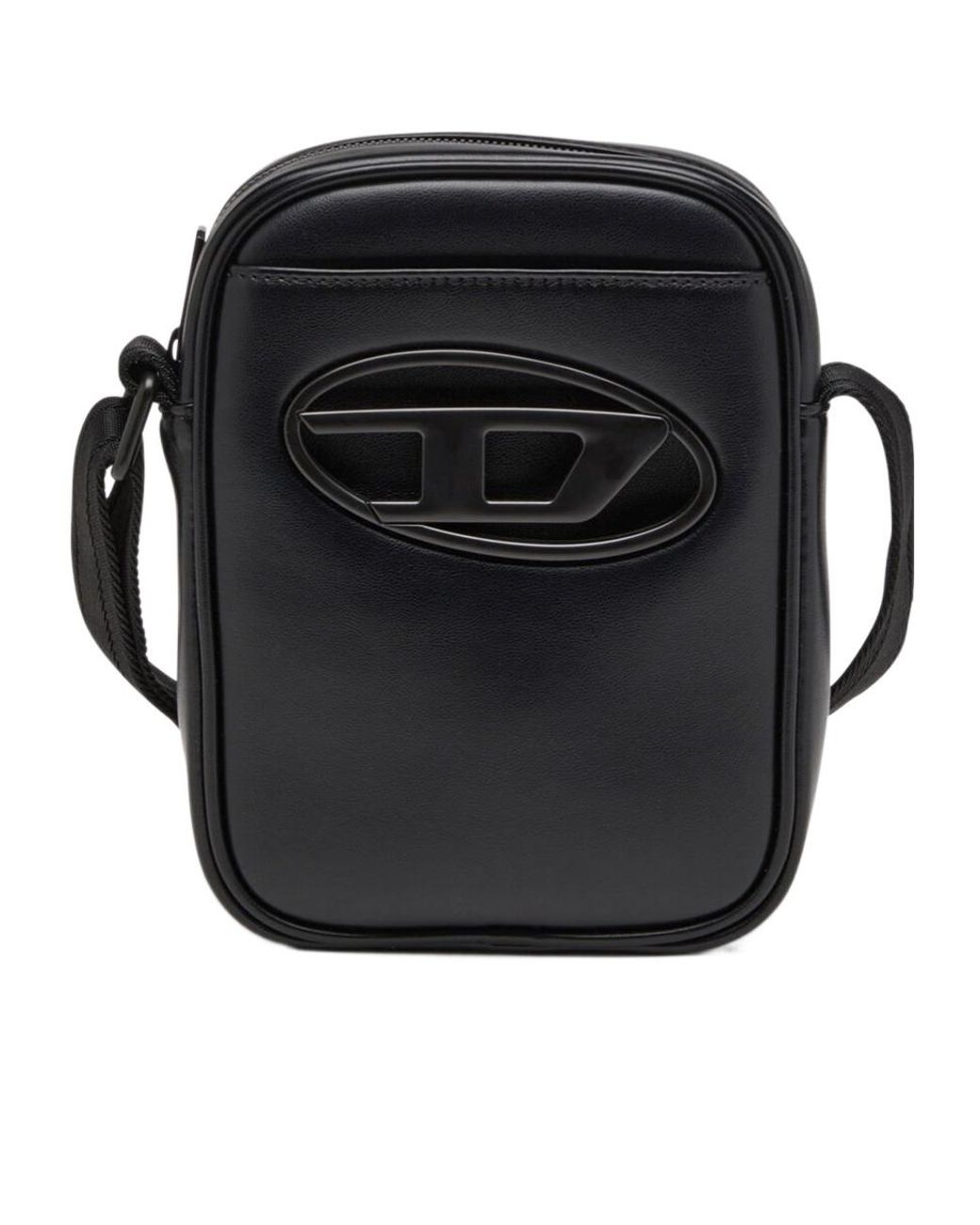 DIESEL Black Messenger Bags for men