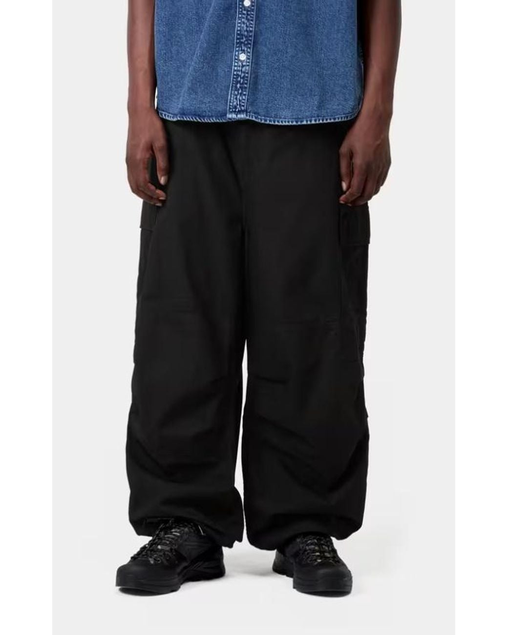 Carhartt Black Jet Cargo Pants for men