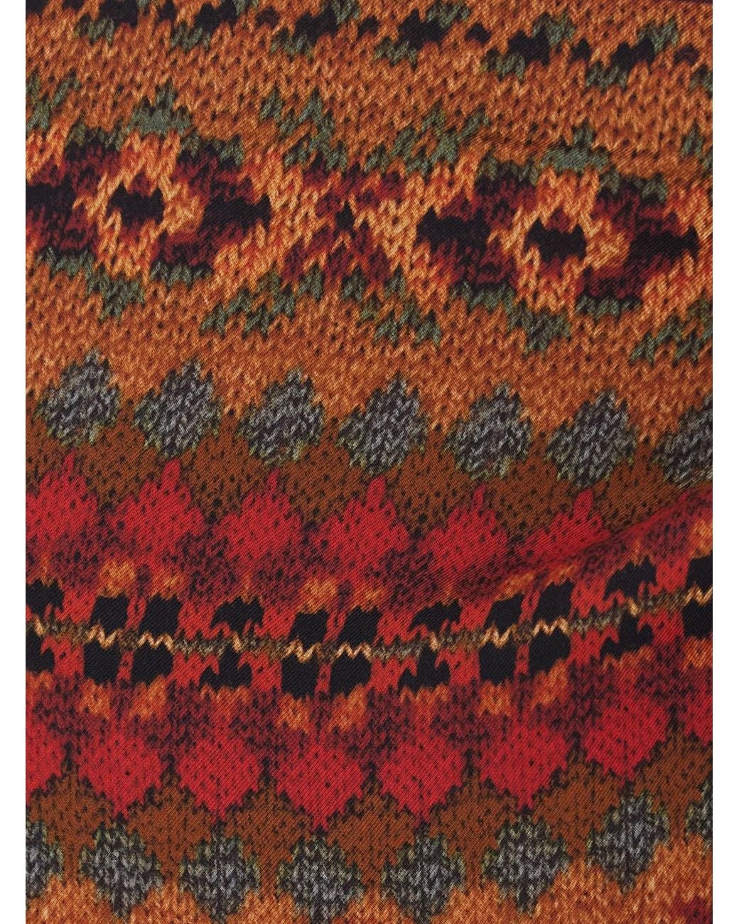Dries Van Noten Multicolor Printed Skirt