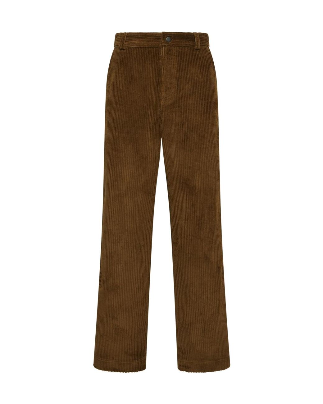 Moncler Brown Corduroy Jogging Trousers for men