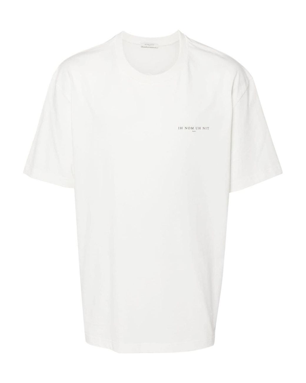 Ih Nom Uh Nit White This Is Authentic Crewneck T-Shirt for men