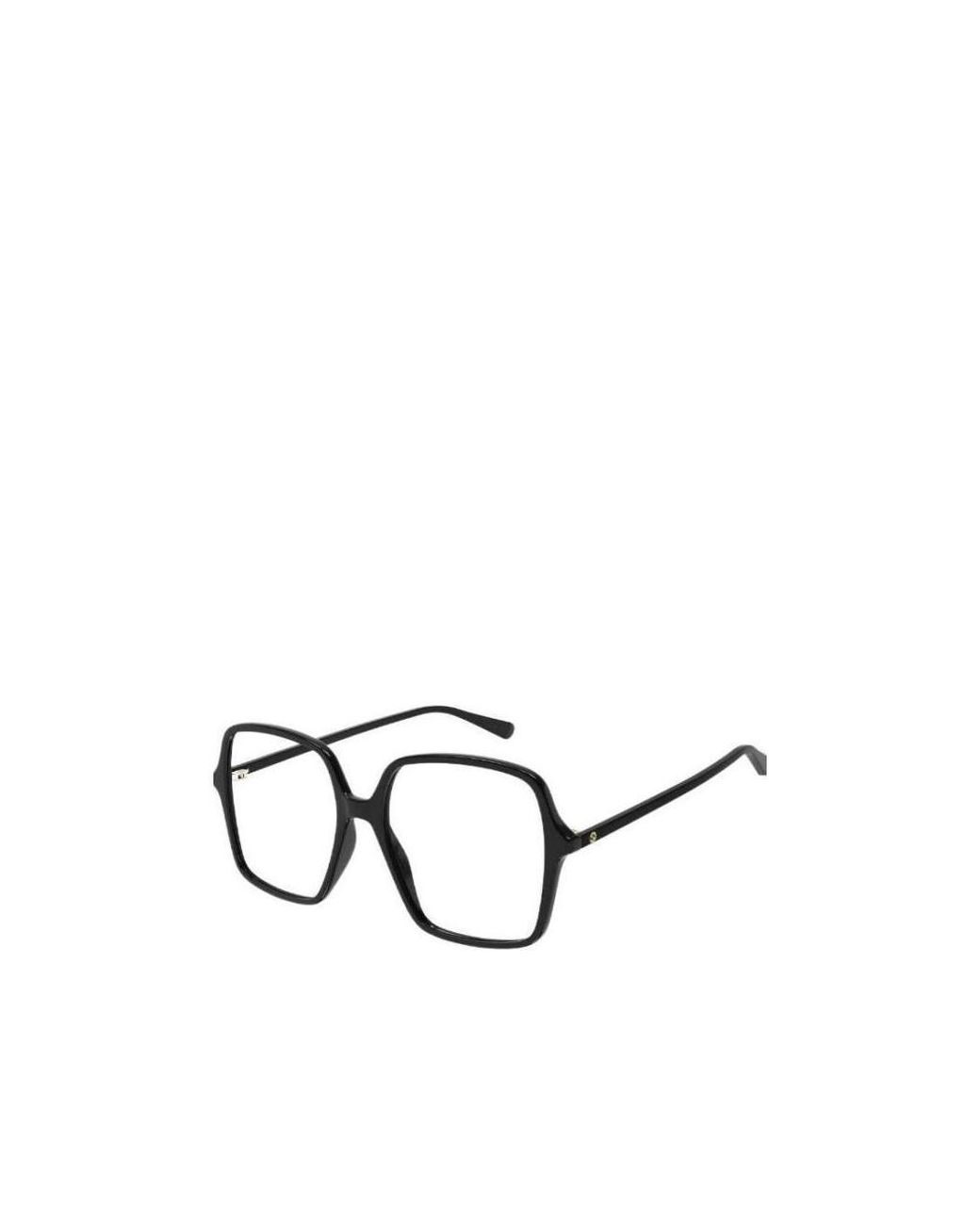 Gucci White Eyewear Square Frame Glasses