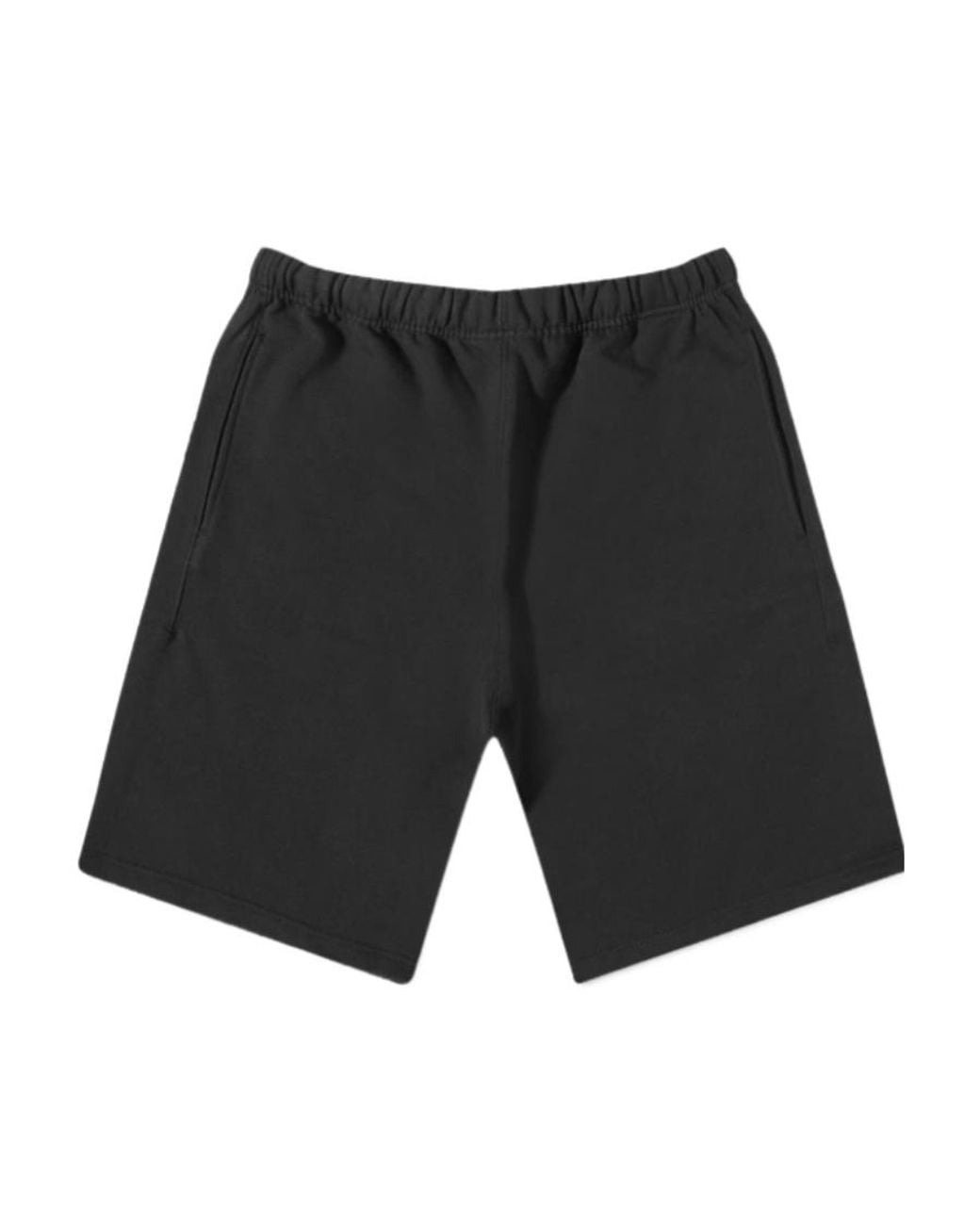 KENZO Black Logo Embroidered Track Shorts for men