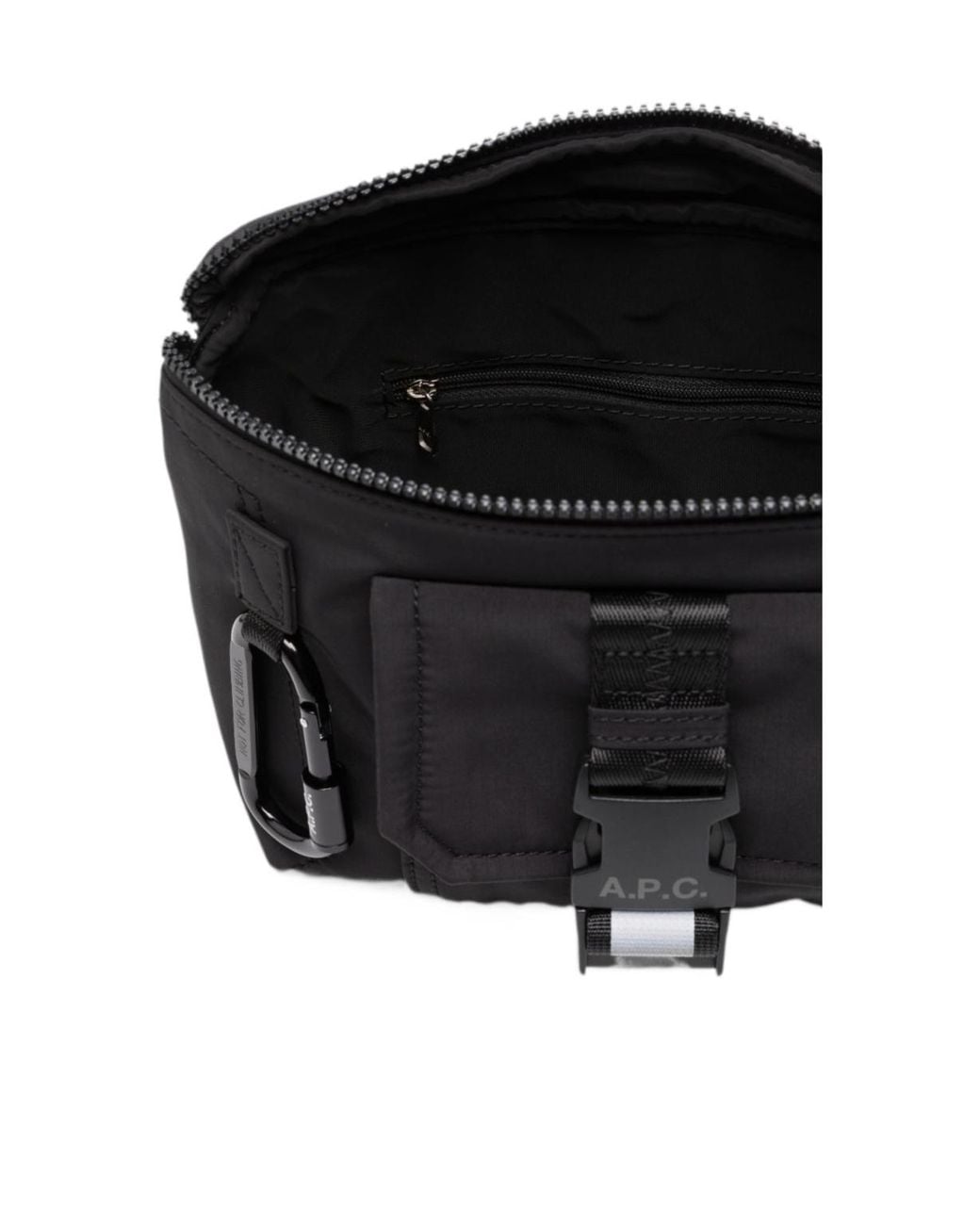 A.P.C. Black Banane Trek Belt Bag