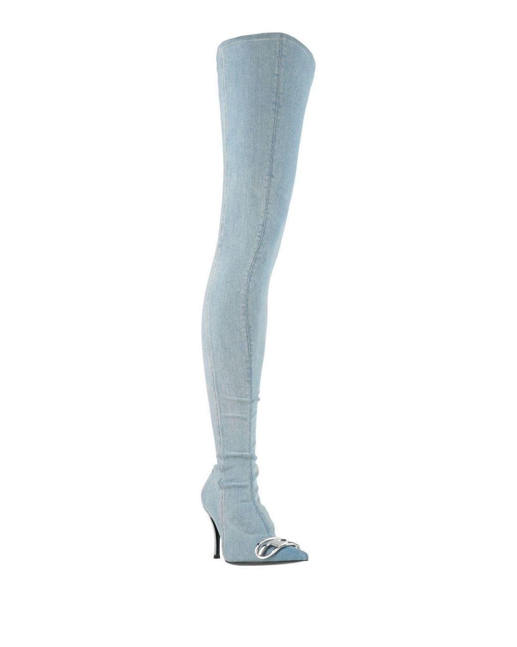 DIESEL Blue Cowboy Boots