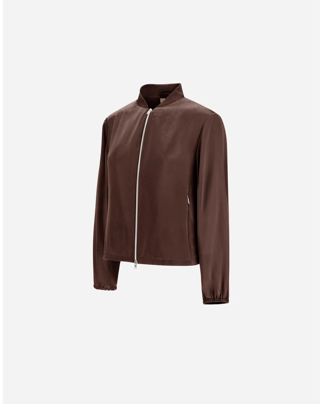 Herno Brown Resort Bomber Jacket