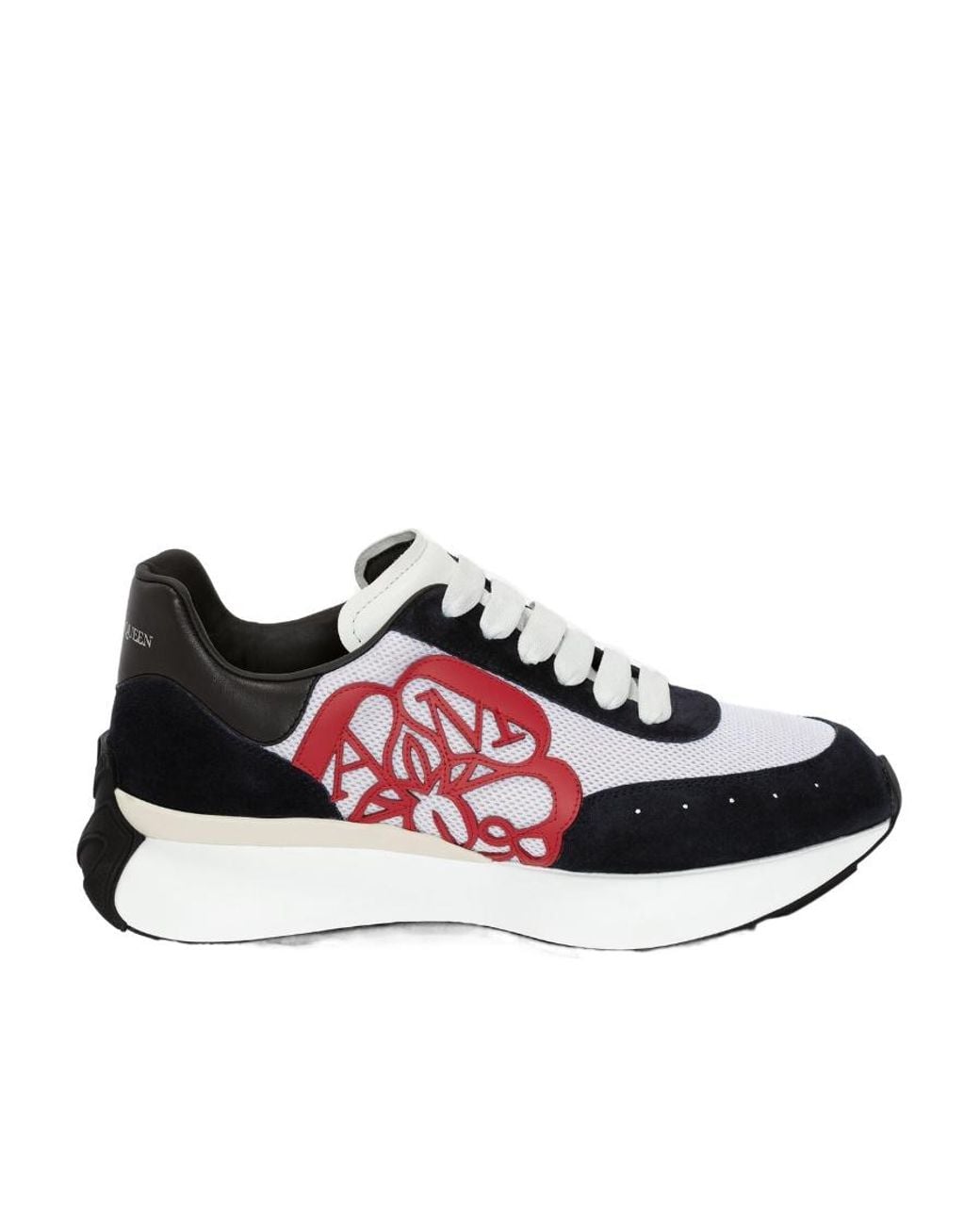 McQueen Multicolor Sprint Runner Chunky Rubber Sole Sneakers for men