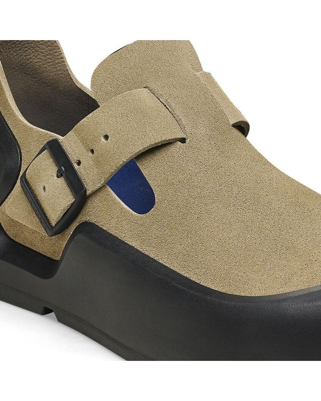 Birkenstock Brown Reykjavik Buckled Clogs for men