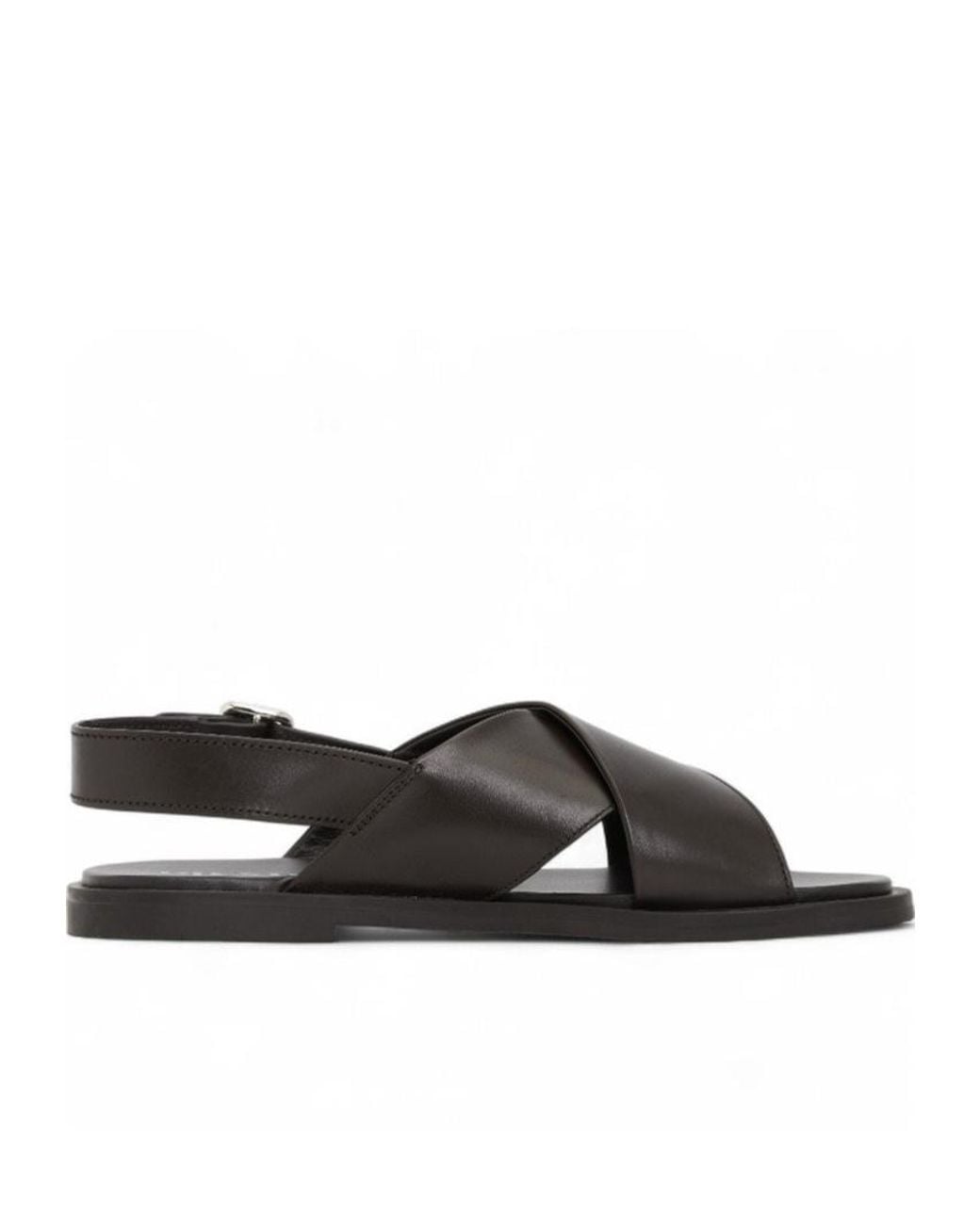 Prada Brown Open-Toe Sandals for men