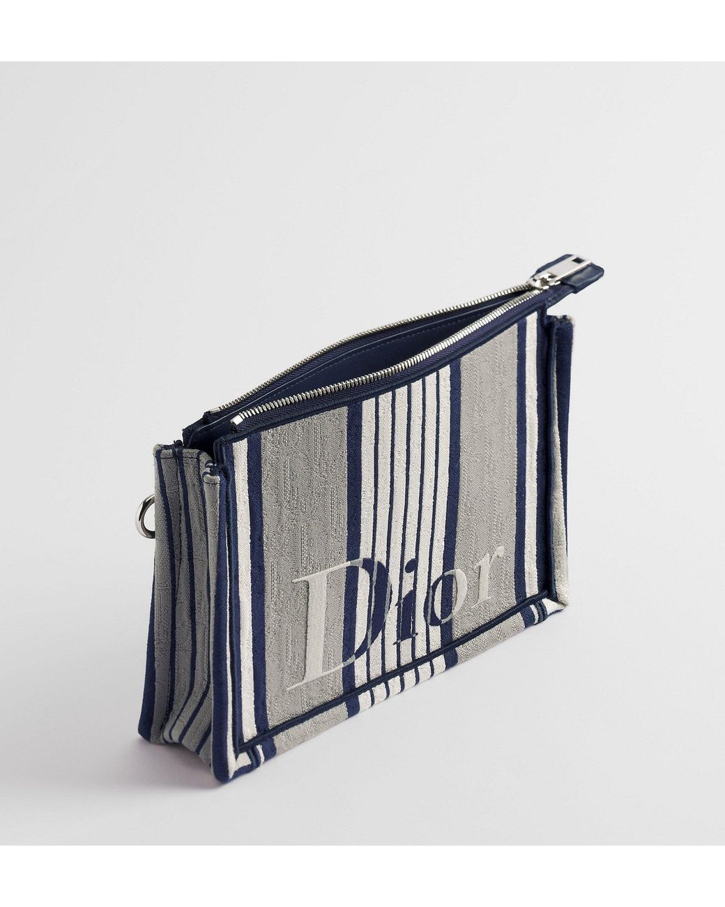 Dior Black Iviera A5 Triangle Pouch for men