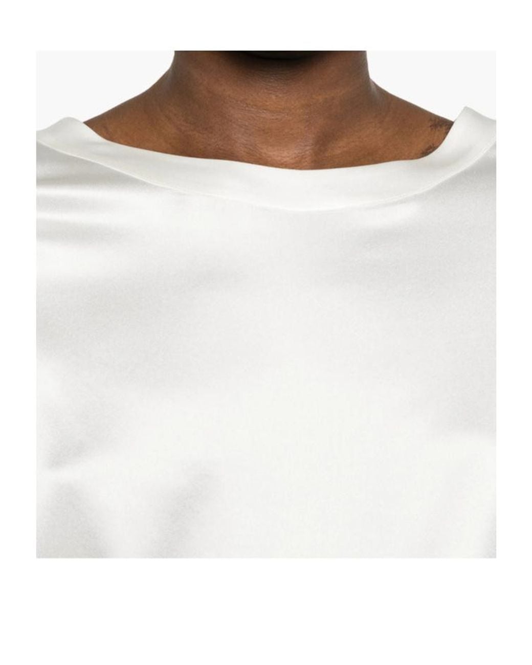 Mazzarelli White Angie Blouse
