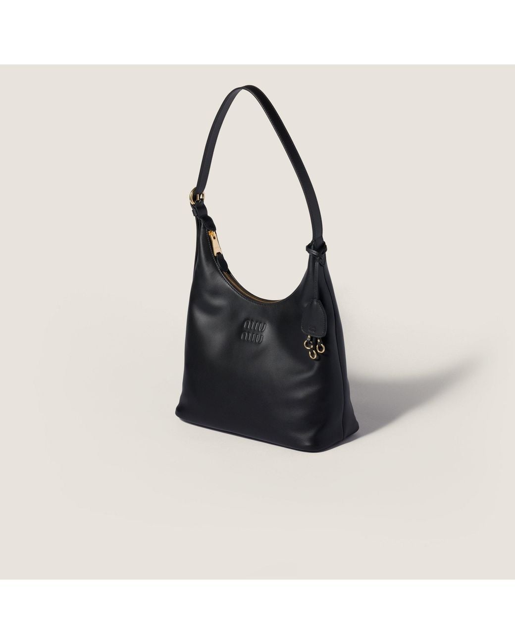 Miu Miu Black Spirit Leather Bag
