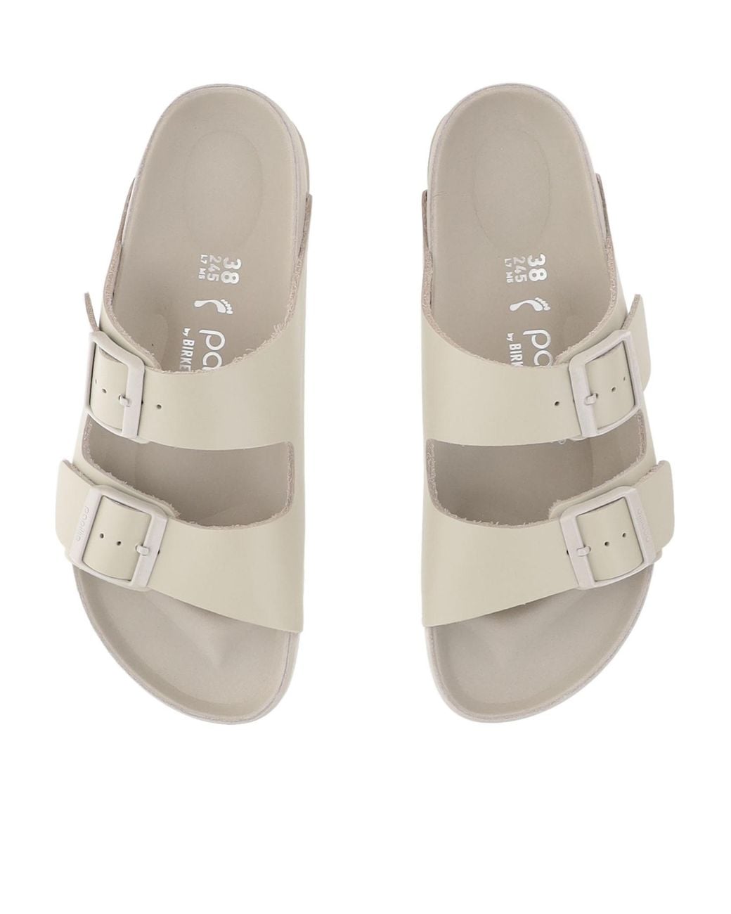 Birkenstock White Papillio Platform Sandals