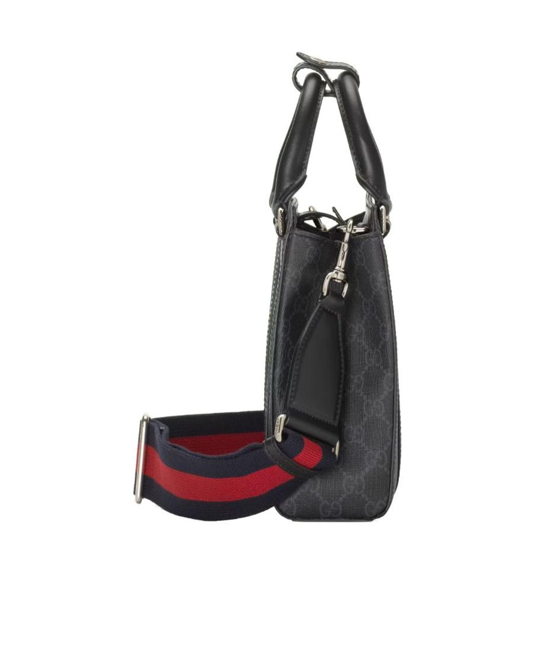 Gucci Black Gg Supreme Tote Bag for men