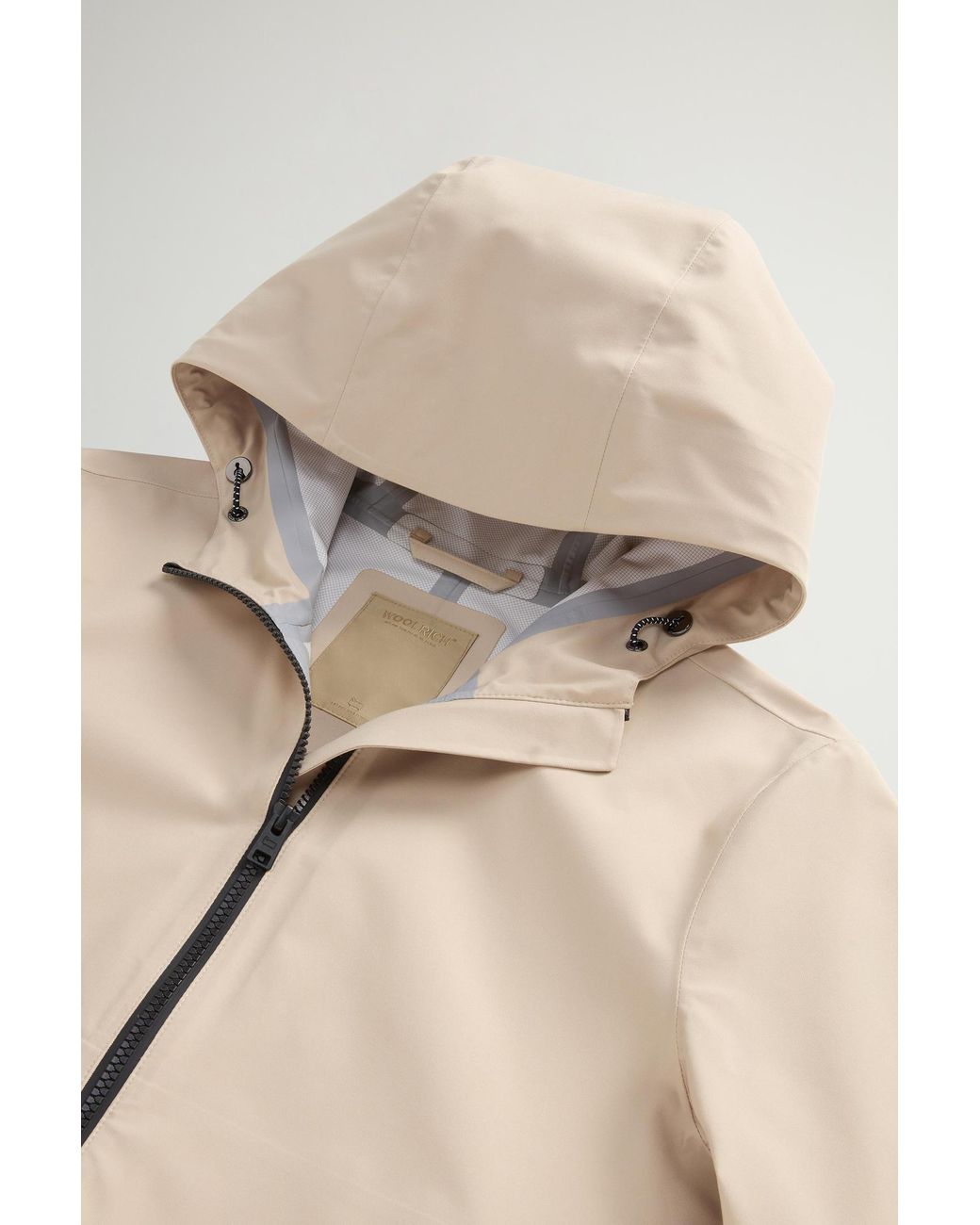 Woolrich Natural Hooded Jacket