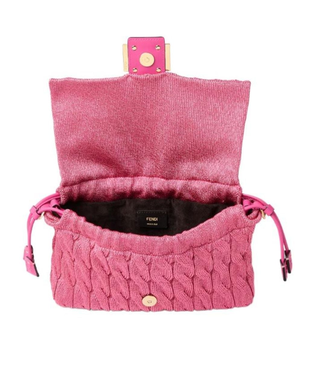 Fendi Pink Mamma Baguette Medium