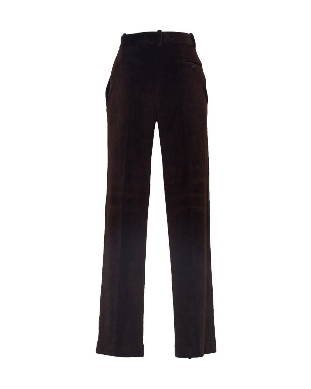 Circolo 1901 Blue Tailored Straight-Leg Pants