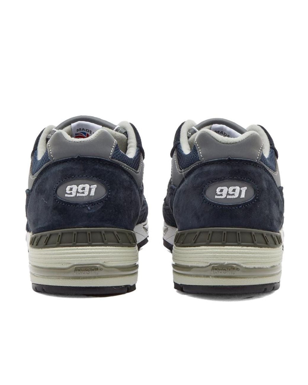 New Balance Blue 911 Panelled Low-Top Sneakers