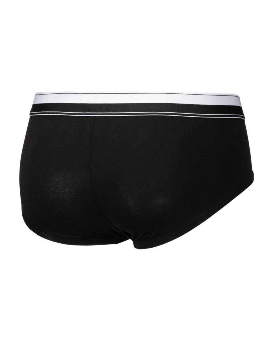 Dolce & Gabbana Black Elastic Waist Briefs for men