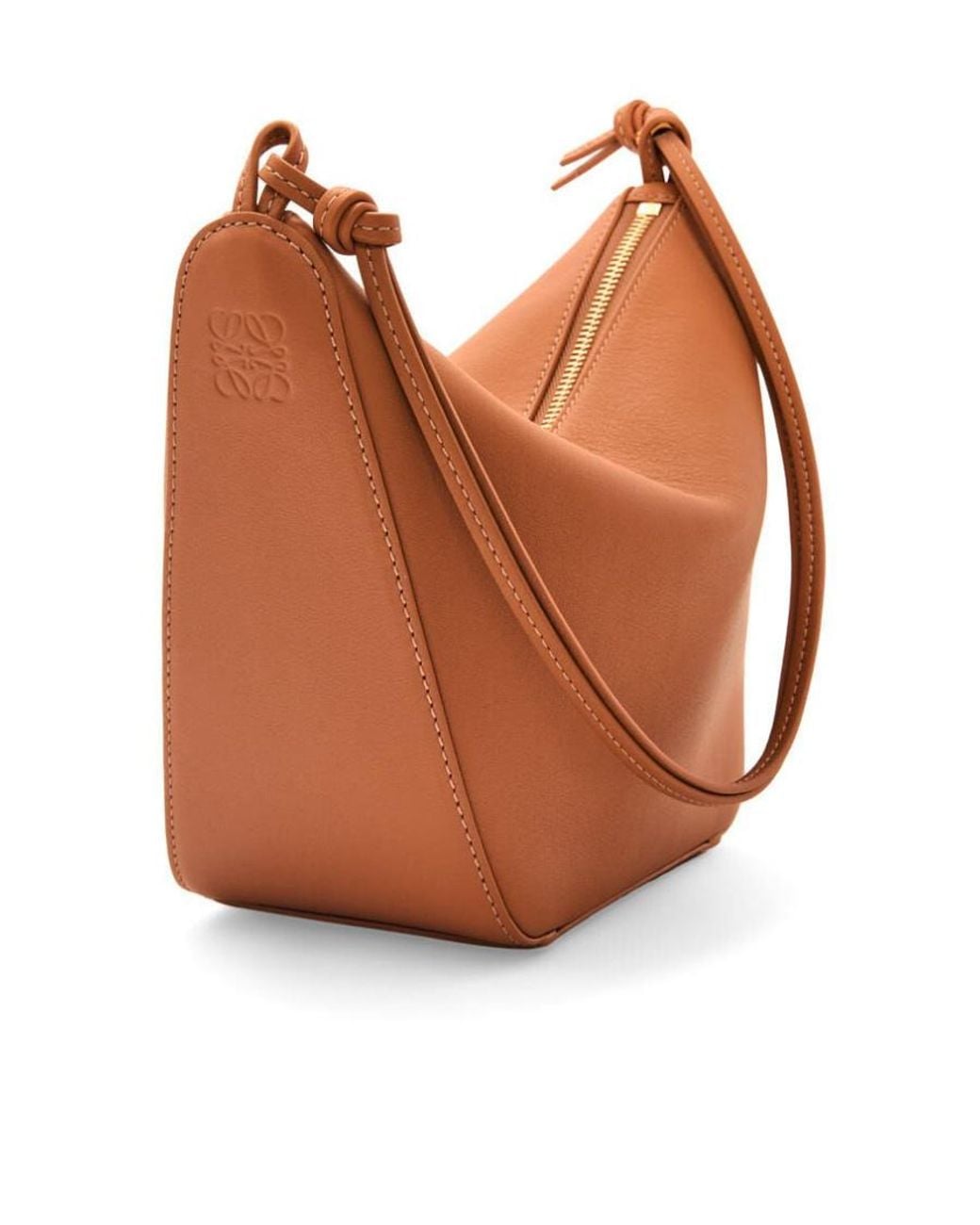 Loewe White Hammock Mini Hobo Bag