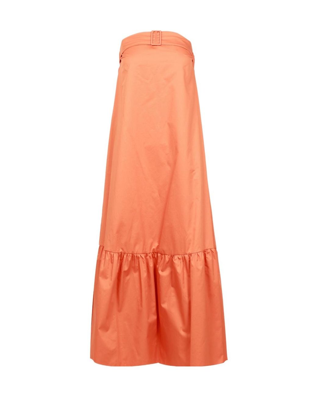 Kaos Orange Tube Top Dress