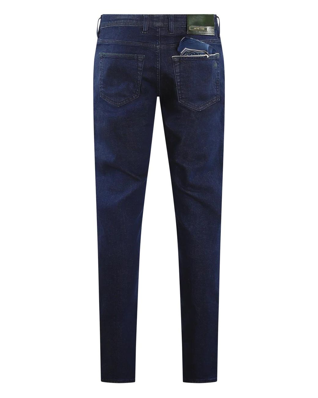 Jacob Cohen Blue Belt-Tethered Jeans for men