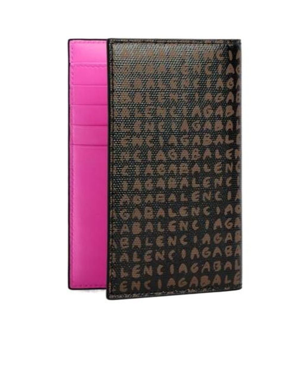 Balenciaga Black Select Passport Holder for men
