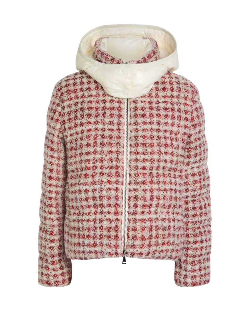 Moncler Red Tweed Jacket