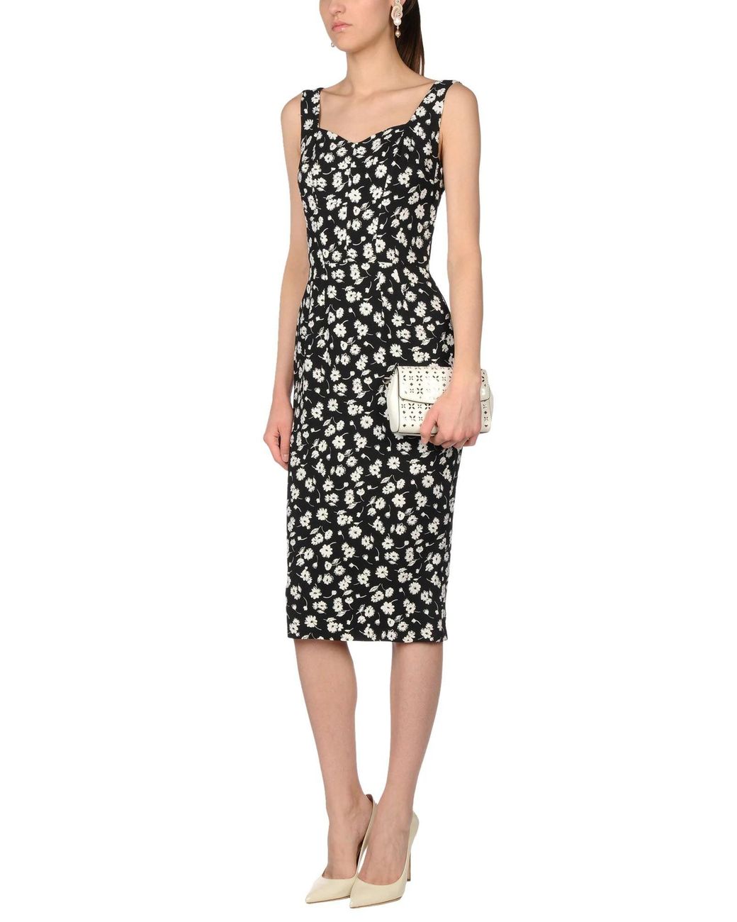 Dolce & Gabbana Black Midi Dresses