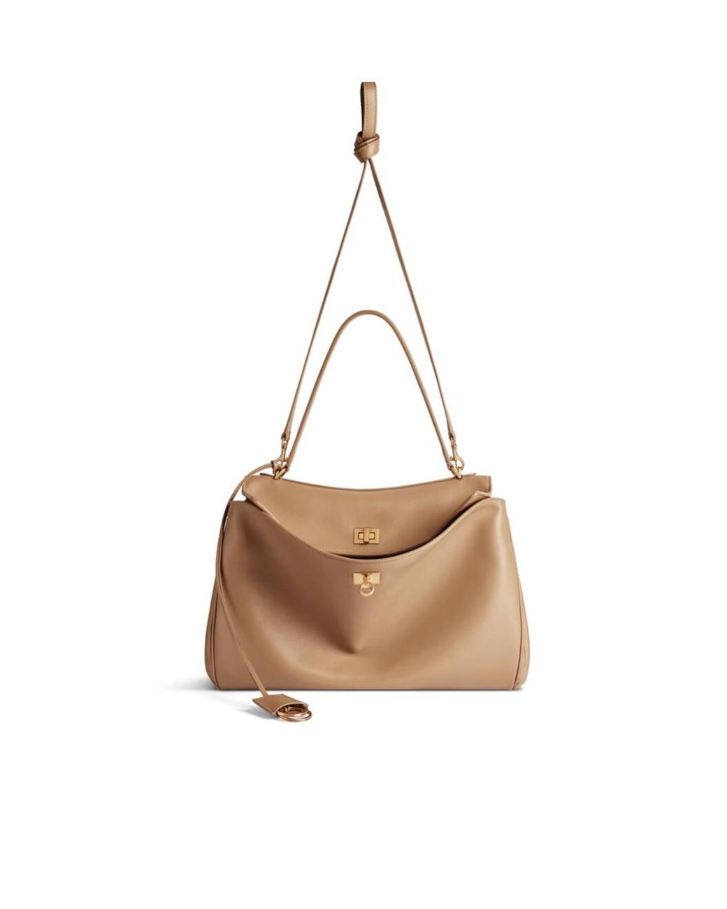 Balenciaga Natural Rodeo Medium Handbag
