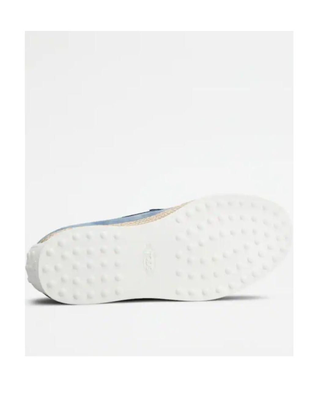 Tod's Blue Nuova Pantofola Slip-On Loafers for men
