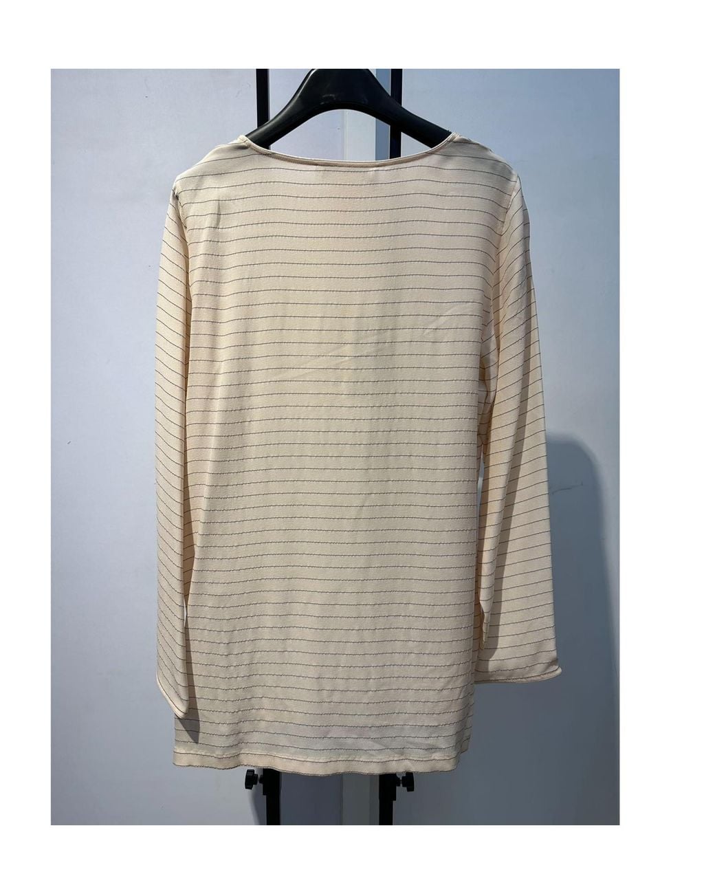 Max Mara Gray Long-Sleeved T-Shirt