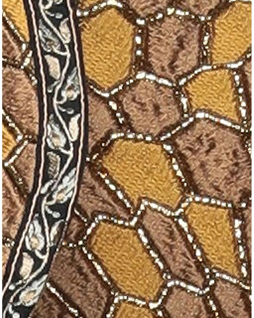 Dolce & Gabbana Brown Colorful Sleeveless Vest