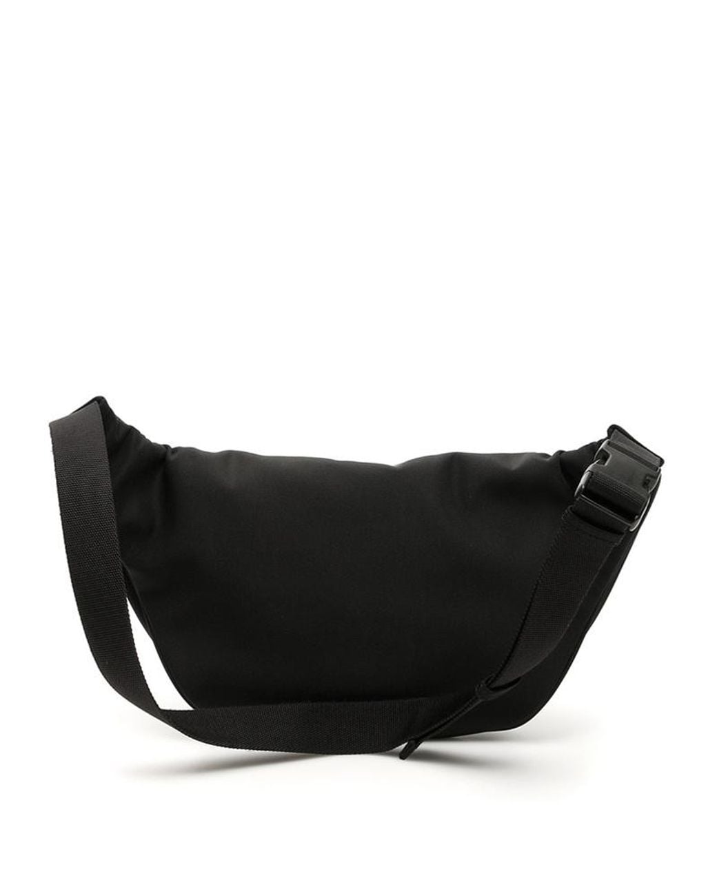 Balenciaga Black Logo Logo Waist Bag